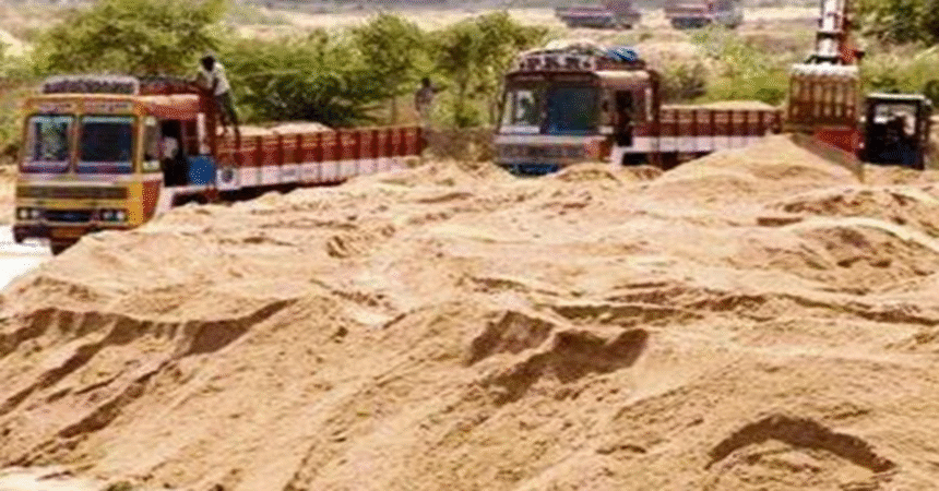 sand mining