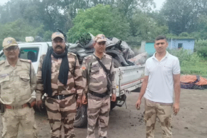 Major crackdown by CISF in Dhanbad