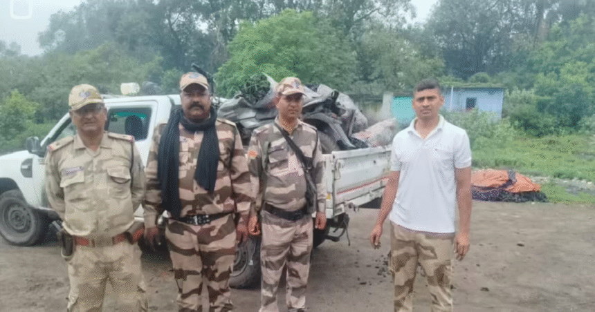 Major crackdown by CISF in Dhanbad